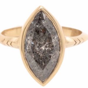 Young in the Mountains - 3ct galaxy diamond ring